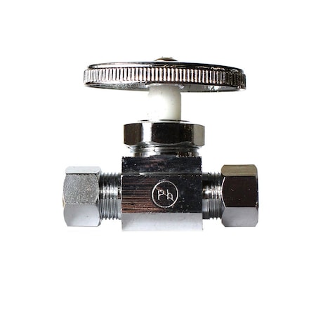 Thrifco Plumbing 3/8CX3/8C STRAIGHT STOP 4400468